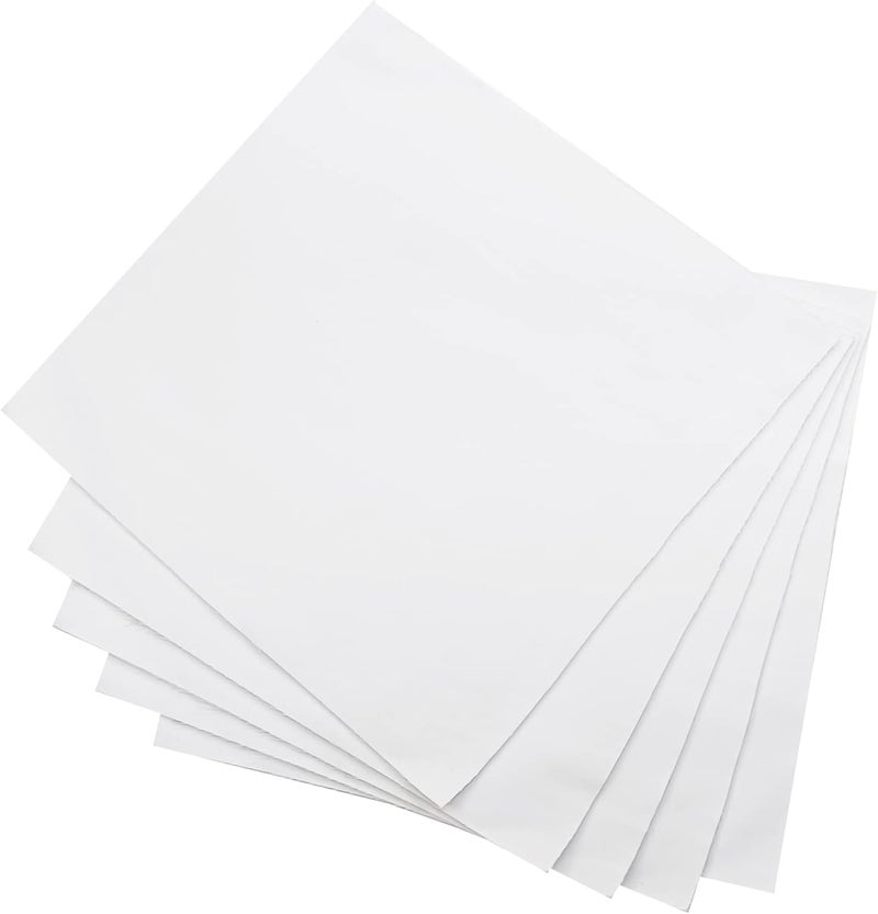 ENTELARE Pre-Cut Charm Packs Cotton Square Bundles 10"x10" 45 Pieces White - Image 1